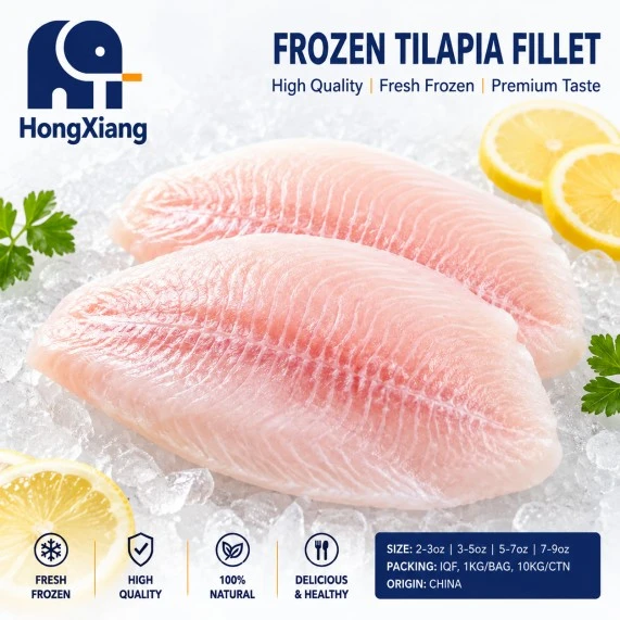 Mrożony filet z tilapii premium